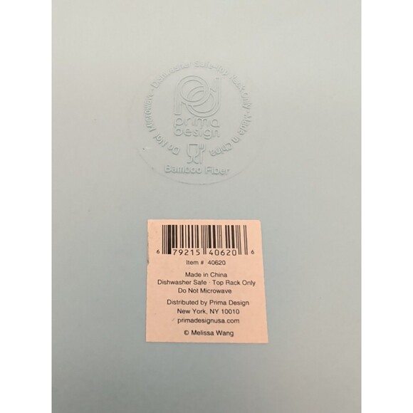 Prima Design Swim Print Bamboo Tray Melissa Wang Ocean Life Blue Summer Party - Picture 7 of 7